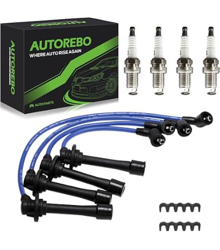 Amazon.com: NGK (5659) RC-ZE76 Spark Plug Wire Set, Blue & Black